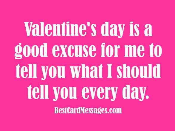 In valentines boyfriends card what to my write Valentine Messages: